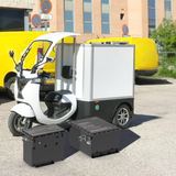 Logistics and supermarket power distribution battery
